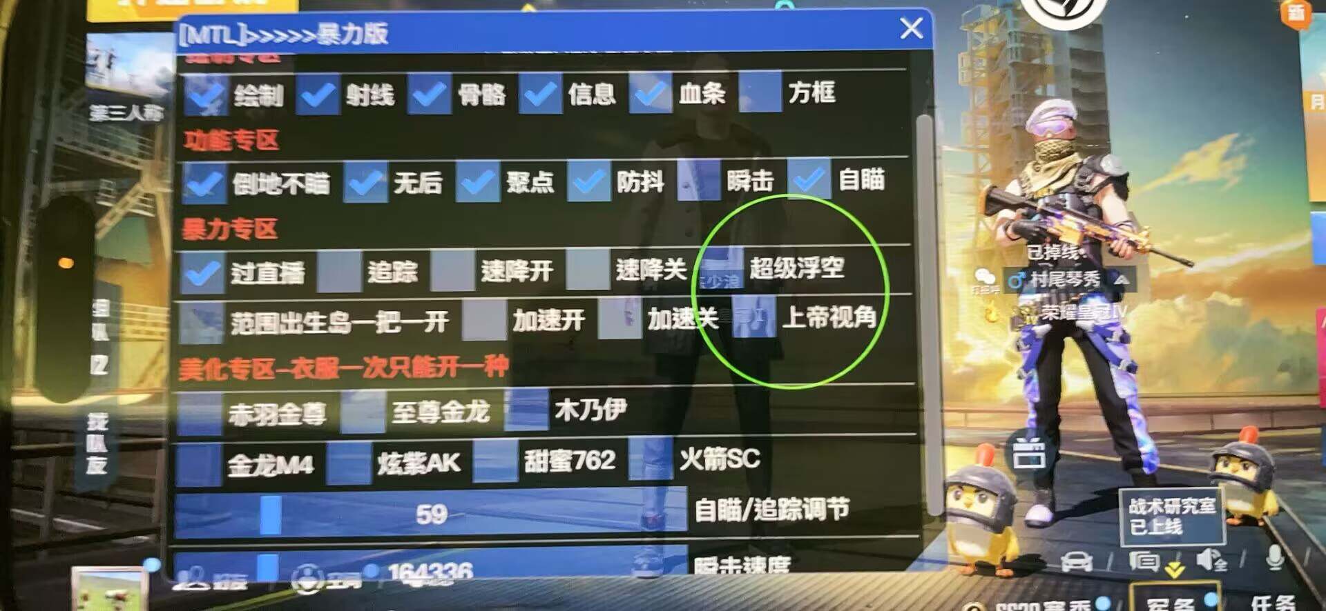 和平精英辅助【EAP+雷神】
